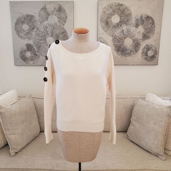 Zara Scoop Neck Sweater Sz Medium - Picture 2 of 10